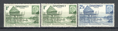 Dahomey.1941 Maresal Petain+EROARE la F stanga sus MD.20 foto