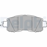 Set placute frana fata DELPHI, Nissan Leaf (Ze0), 11.2010-, Fata; Fata; Tara productie vehicul : Marea Britanie; puntea fata; puntea fata; Sistem de