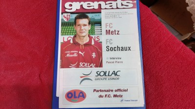 program FC Metz - FC Sochaux foto