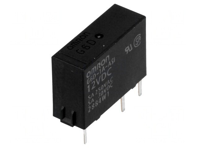 Releu Electromagnetic 12VDC 5A SPST-NO