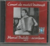 (B) CDsigilat -COMORI ALE MUZICII LAUTARESTI-Marcel Budala- acordeon, CD, Lautareasca