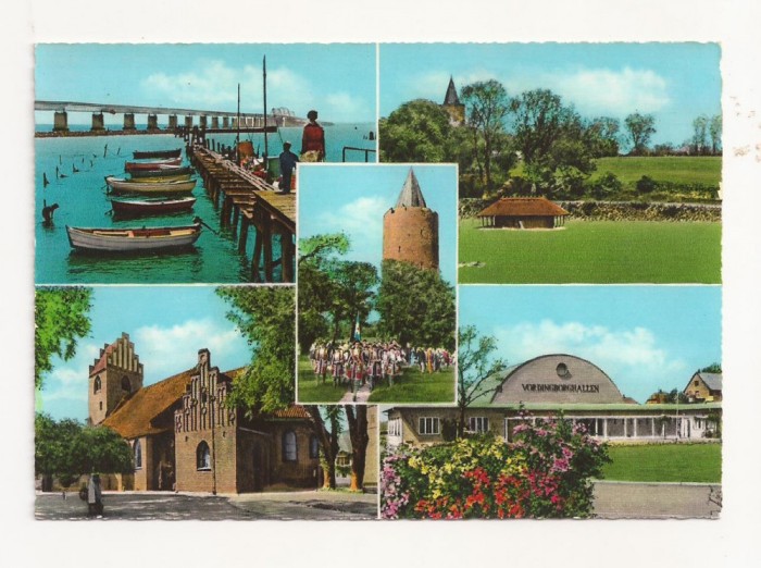 AM2- Carte Postala - DANEMARCA- Vordingborg, circulata