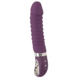 Vibratoare clasice - Zambet Dulce Vibrator Flexibil cu Incalzire din Silicon Ultra Premium