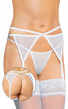 Portjartier si Bikini Dantela Albi S/M, Softline