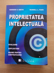 PROPRIETATEA INTELECTUALA- evaluare, exploatare, daune, GORDON SMITH- r3a foto