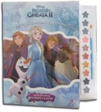 Sa pictam noi aventuri cu Anna si Elsa. Carte de colorat cu pensula si acuarele. Regatul de Gheata II/***, Litera