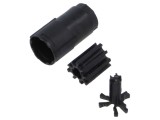 Conector HARTING M17 mamă 12 pini crimpați inserturi contact