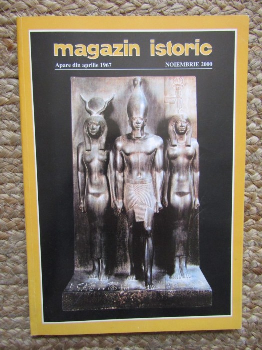 Magazin Istoric, Nr. 11 - NOIEMBRIE 2000