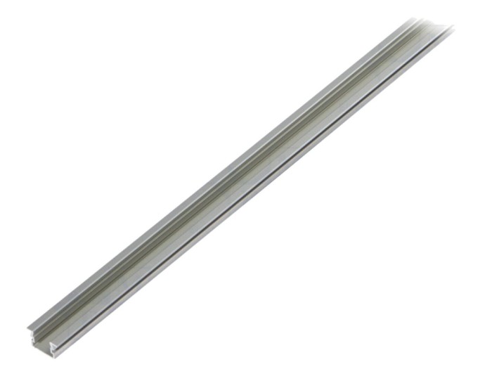 Profi pt.module LED &icirc;ncastrat, argintiu, 1m