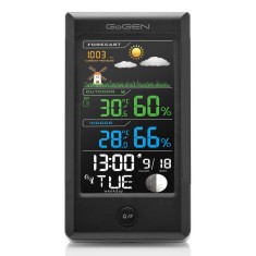 Statie meteo interior-exterior GoGEN ME 1296, senzor extern fara fir, LCD color