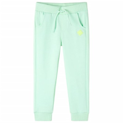 Pantaloni de trening pentru copii, verde aprins, 140 11923 foto