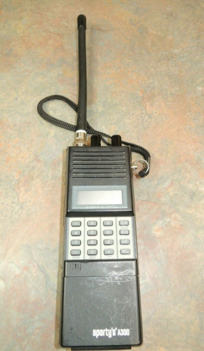 Transceiver SPORTY&#039;S A300 Air Band 760 COMM/200 Portable Radio