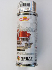 Spray vopsea Profesional CHAMPION CROM ARGINTIU 400ml foto