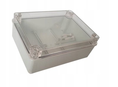 Cutie montaj 140x190x70mm capac transparent IP65 S-BOX 416-P foto