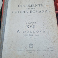 Documente privind Istoria Romaniei Veacul XVII A. Moldova Vol.I (1601-1605)