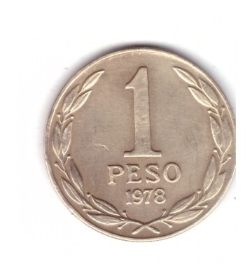 Moneda Chile 1 peso 1978, stare foarte buna, curata foto