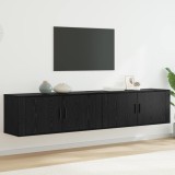 Cumpara ieftin Set Dulap TV montat pe perete 2 buc. 100 x 34,5 x 40 cm