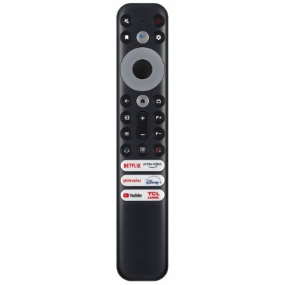 Telecomanda pentru Smart TV TCL RC902V FMR2, x-remote, Netflix, YouTube, Disney+, Prime Video, Globoplay, Negru foto