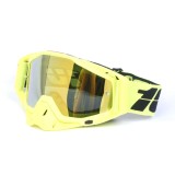 Cumpara ieftin Ochelari Moto ATV / Enduro / Cross, FIXATO, Lentila Aurie, Rama Galben