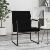 Scaun de relaxare, negru, 55x64x80 cm, piele artificială