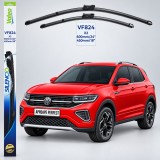 Cumpara ieftin Ștergătoare VW T-Cross (C11, D31) 2018&rarr; | Valeo Silencio Xtrm VF824 | Set Față 600+450mm