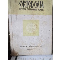 Ortodoxia. Revista Patriarhiei Romane Anul XIII Nr. 3 1961