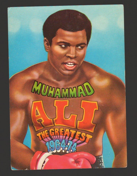 CPIB 19400 CARTE POSTALA - CASSIUS CLAY. MUHAMMAD ALI, THE GREATEST 1964 - 1974