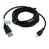 Cablu USB Tata la Micro-USB Tata 1.8m negru