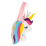 Carte senzorial, Unicorn, Din pasla, 25x34cm, Multicolor, 1+