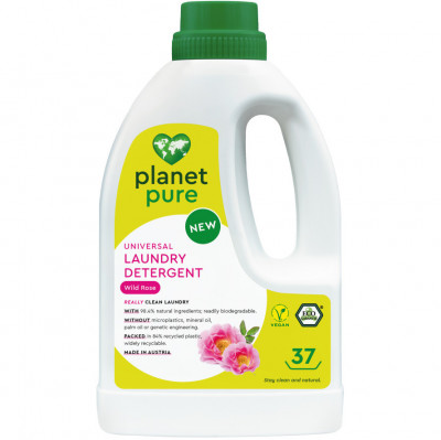 Detergent bio pentru rufe - trandafir salbatic - 1.48 litri, Planet Pure foto