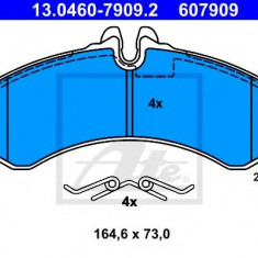 Set placute frana,frana disc VW LT II platou / sasiu (2DC, 2DF, 2DG, 2DL, 2DM) (1996 - 2006) ATE 13.0460-7909.2