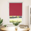 VidaXL Jaluzea cu role opace Roșu 70x130 cm lățime material 65,7 cm
