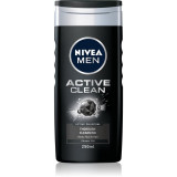 Cumpara ieftin Nivea Men Active Clean gel de duș pentru barbati 250 ml