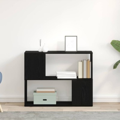 vidaXL Centru de divertisment Negru 80 x 24 x 63 cm Lemn compozit foto