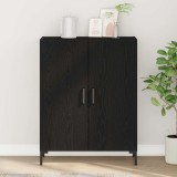 VidaXL Dulap, stejar negru, 69,5x34x90 cm, lemn prelucrat