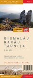 Harta de drumetie - Muntii Giumalau, Rarau, Tarnita |