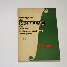 Culegere de probleme de calcul diferential si integral - Bucur - Campu Vol III