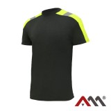 Tricou protectie Classwork cu benzi reflectorizante
