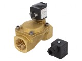 Ventil electromagnetic alamă 0,1-16 bar NBR IP65