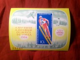 Colita Romania 1984 - Jocurile Olimpice Iarna Sarajevo , nedantelat