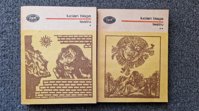 TEATRU - Lucian Blaga (2 volume BPT)