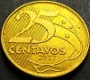 Moneda 25 CENTAVOS - BRAZILIA, anul 2017 * cod 5296, America Centrala si de Sud