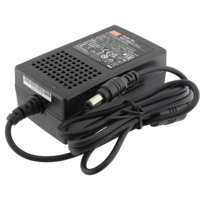 Alimentator 12V DC, 1.5A, conector 5,5/2,1, MEAN WELL, GST18A12-P1J, T118126 foto