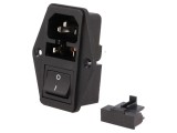Conector Alimentare AC Tată 10A IEC 60320 250V