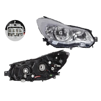 Far Subaru Xv, 12.2015-12.2017, partea Dreapta, H11+HB3+W5W+WY21W; electric; fara motor; cu cablaj, DEPO foto