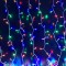 Instalatie perdea exterior, 3x3m, 300LED V8, diverse culori