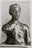 Carte postala, Portretul pictorului Darascu de C. Brancusi, perioada de inceput a comunismului