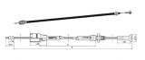 Cumpara ieftin Cablu frana KNOTT cu ciuperca 1230 1420mm