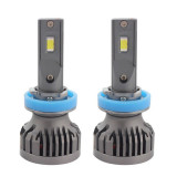 Cumpara ieftin Set 2 LED-uri Auto Techstar&reg; P16, H8/H9/H11, 75w, 10000 Lumeni, 6500K, AUTO, 12-24 Volti, CSP, Canbus, Miez Cupru, Radiator Aluminiu