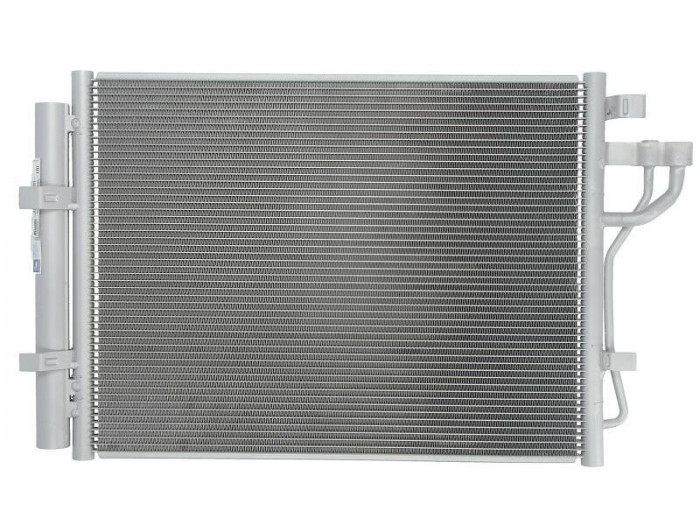 Condensator climatizare Hyundai I10 (IA), 08.2013-, motor 1.0, 49 kw; 1.2, 64 kw benzina, cutie manuala, A, 480 (440)x345 (330)x16 mm, cu uscator si
